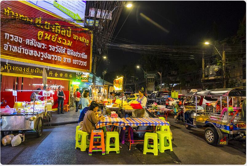 Almost everything along Khao San Road is more expensive than normal, and it’s worth being careful there after dark