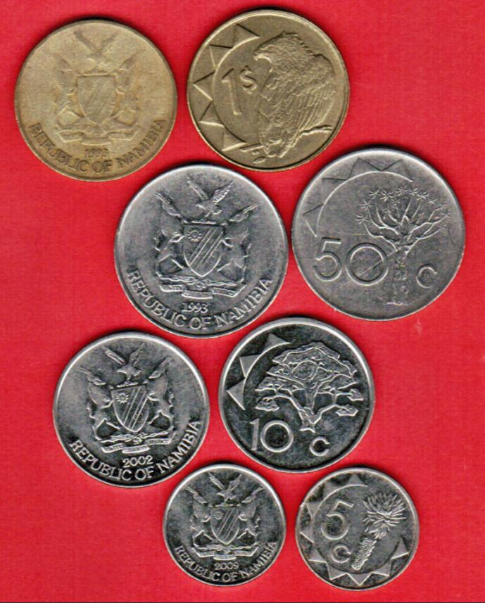 Namibian coins
