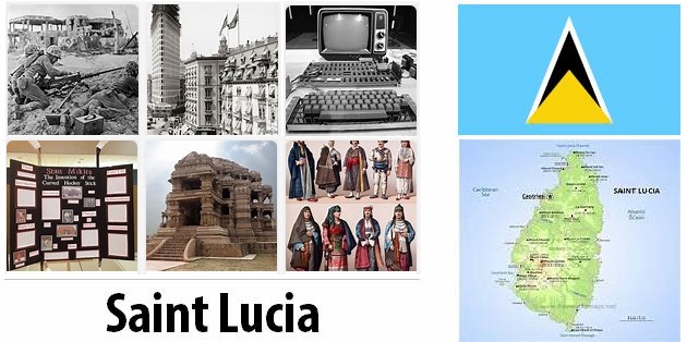 Saint Lucia Old History